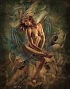 angelaina artistic nude artwork by artist gayle berry