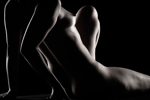angles and shadow artistic nude photo by photographer artphotovision