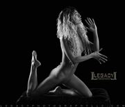 animated christmas yoga artistic nude photo by photographer legacyphotographyllc