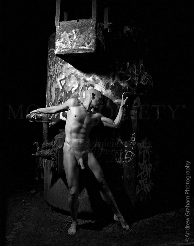 apocalyptic assimilation artistic nude photo by model avid light