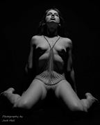 april s body chain artistic nude photo by photographer jack hall