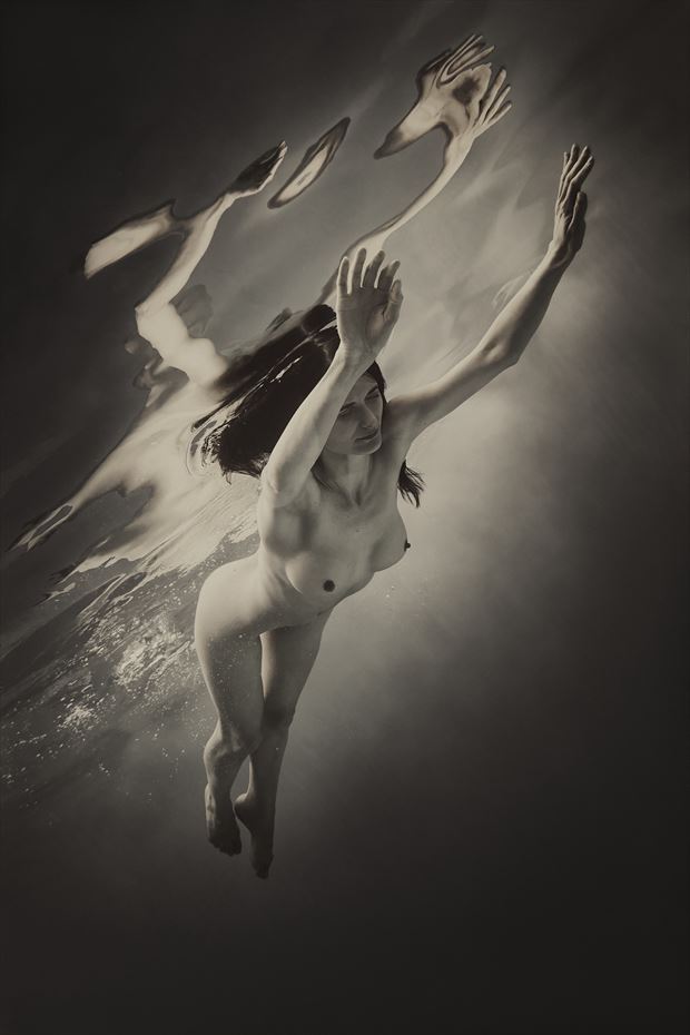 aqua artistic nude photo by photographer dml