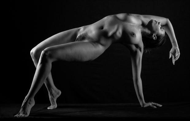 arching stretch artistic nude photo by photographer gpstack