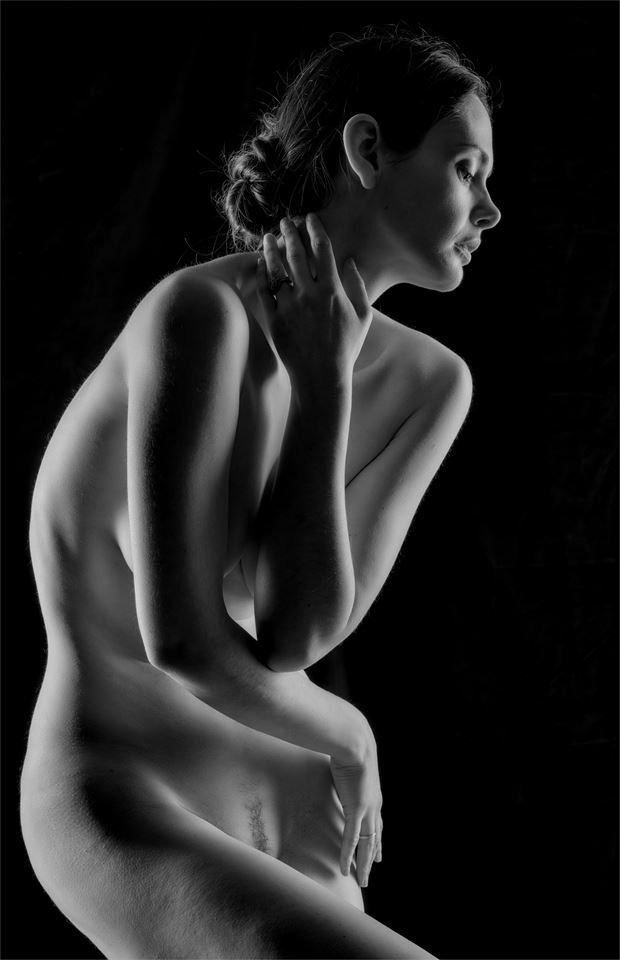 art rim lighting 5 artistic nude photo by photographer colin dixon