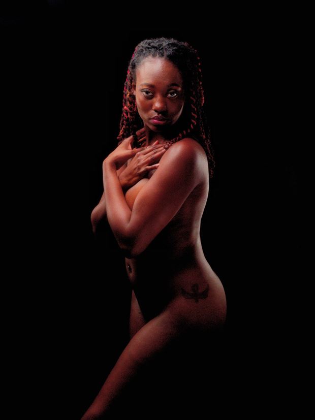 artistic nude abstract artwork by model nubianmon%C3%A8t