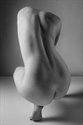 artistic nude abstract photo by model becca briggs