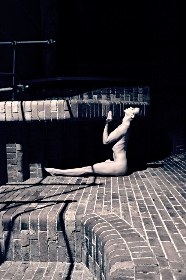 artistic nude architectural photo by photographer bernard r
