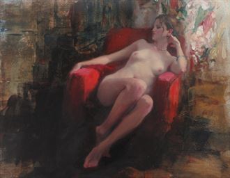artistic nude artwork by artist michael alford