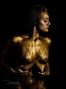 artistic nude body painting photo by model hestia 