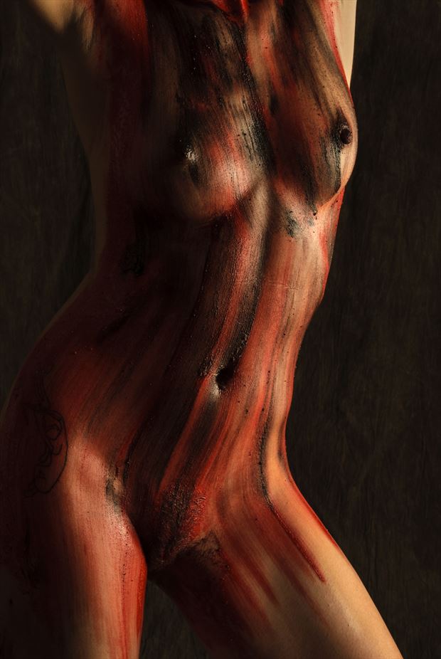 artistic nude body painting photo by photographer davel