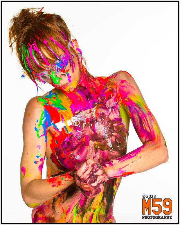artistic nude body painting photo by photographer m59photography