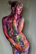 artistic nude body painting photo by photographer provocatrix