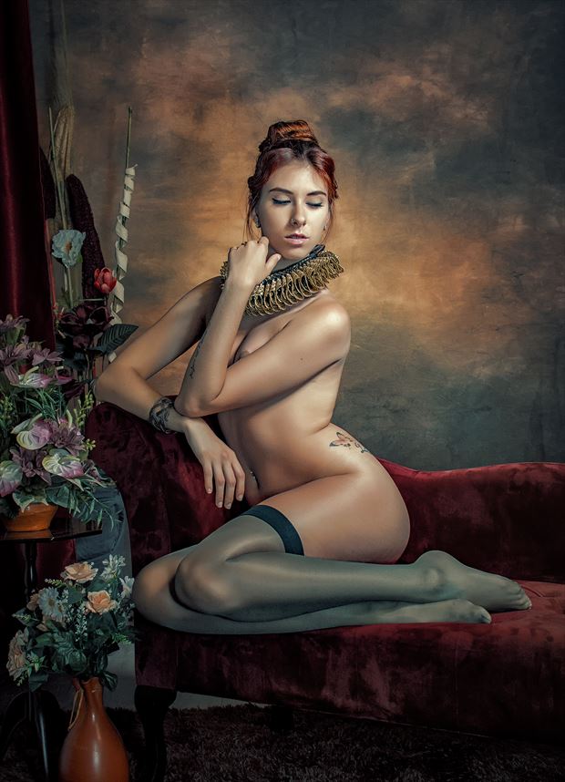 artistic nude chiaroscuro artwork by photographer pinturero