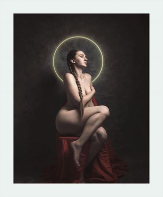 artistic nude chiaroscuro photo by photographer alexiacerwinskpierce