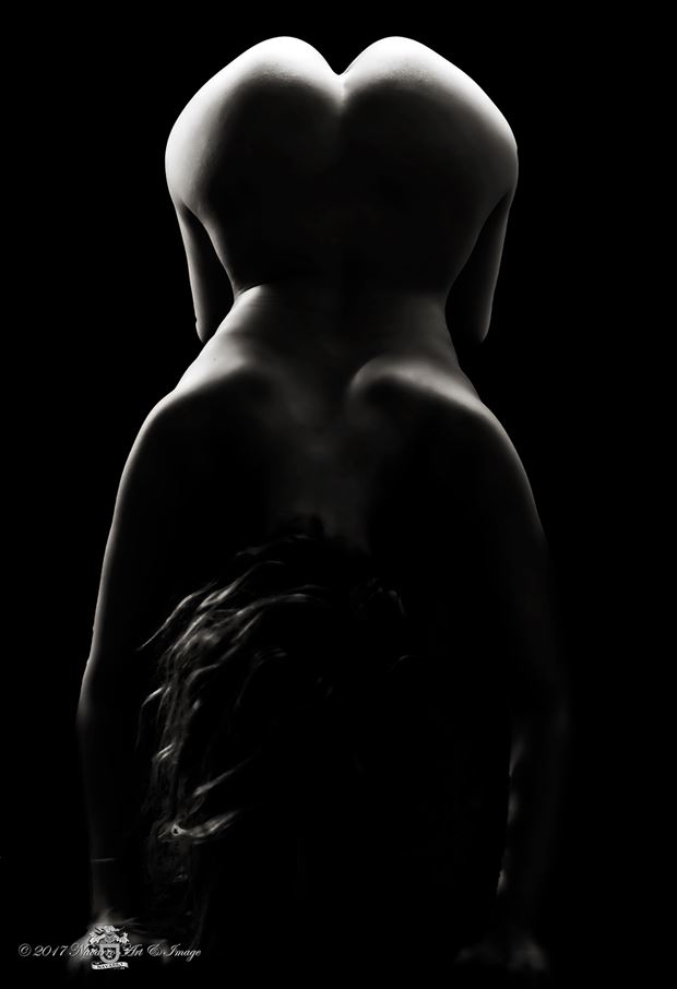 artistic nude chiaroscuro photo by photographer nai