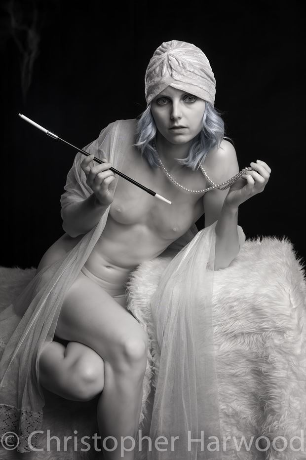 artistic nude cosplay photo by photographer christopher harwood