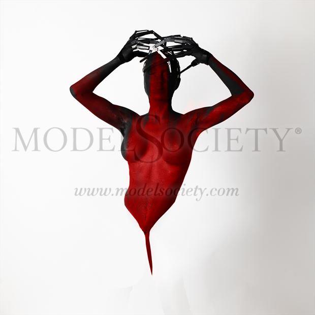 artistic nude digital artwork by photographer full bleed image