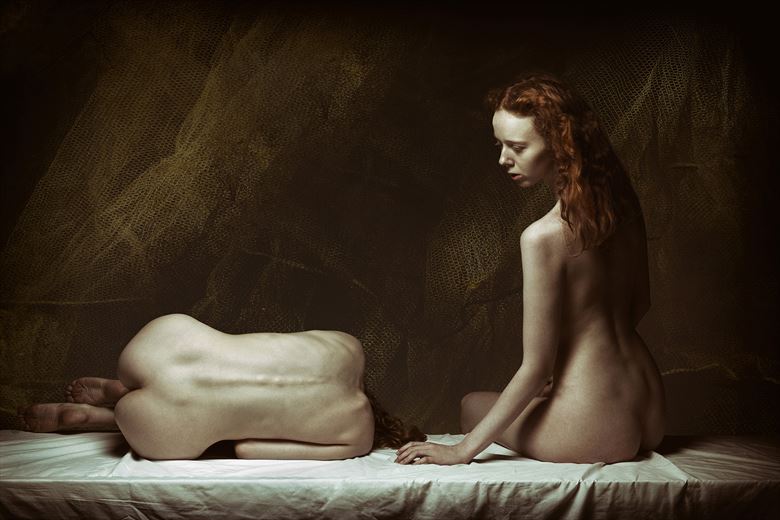 artistic nude emotional photo by photographer michael