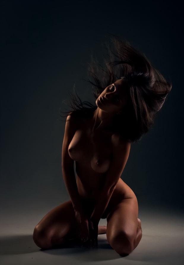 artistic nude erotic artwork by model anna dark