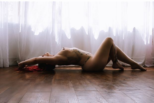 artistic nude erotic artwork by model phoenix