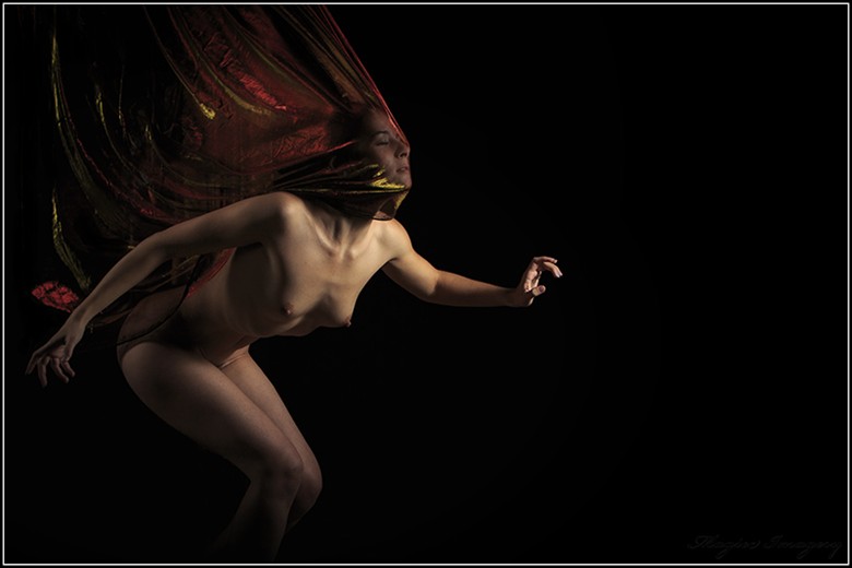 artistic nude experimental photo by model blueriverdream