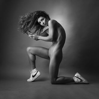 artistic nude expressive portrait artwork by photographer guy carnegie