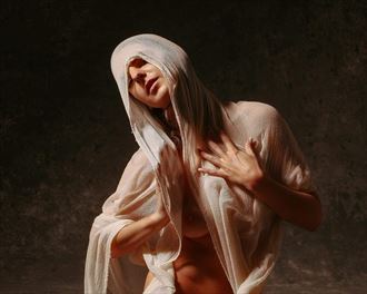 artistic nude expressive portrait photo by model andreia