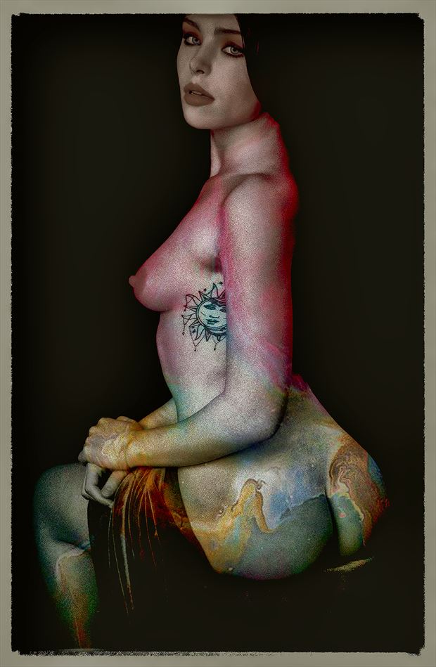 artistic nude fantasy photo by photographer mykel