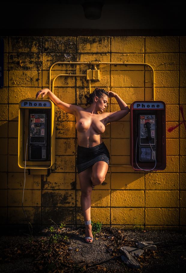 artistic nude fashion photo by model ceara blu
