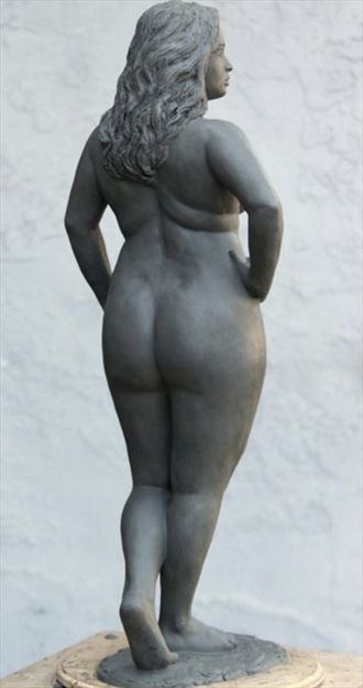 artistic nude figure study artwork by model kazaria