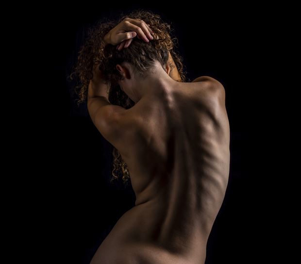 artistic nude figure study artwork by photographer aj tedesco 