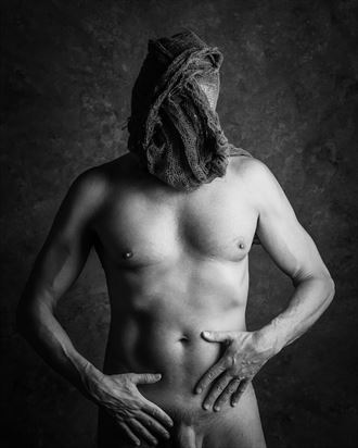 artistic nude figure study photo by model adam2pose