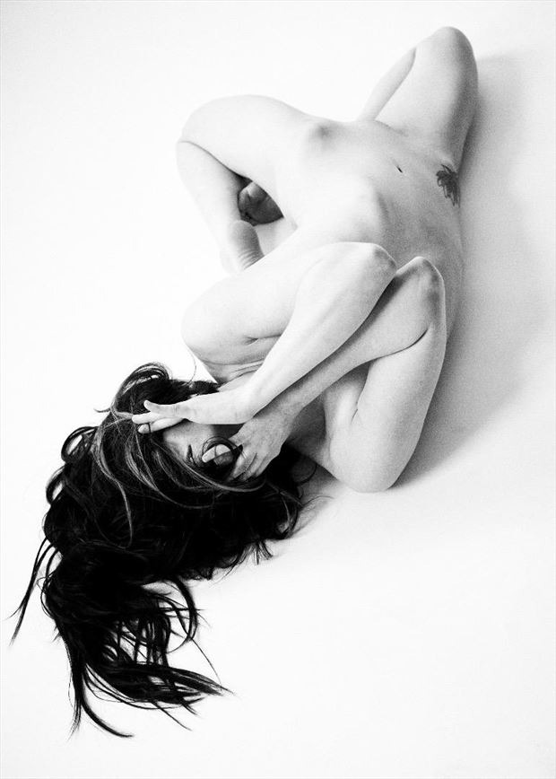 artistic nude figure study photo by model alex shanahan