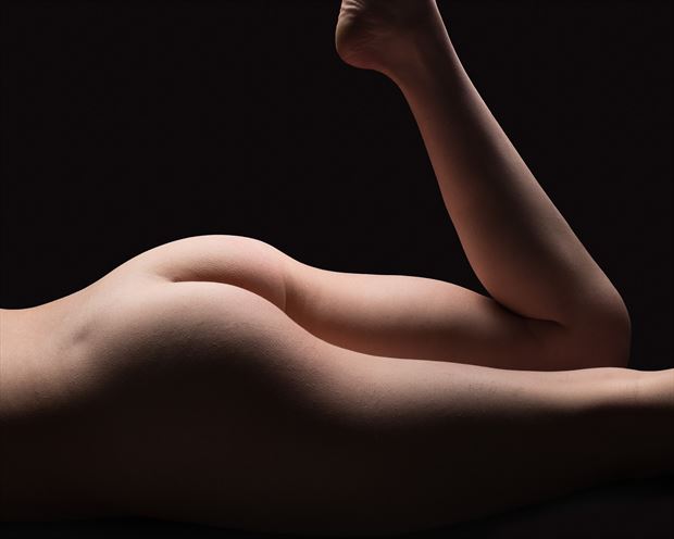 artistic nude figure study photo by photographer colin winstanley