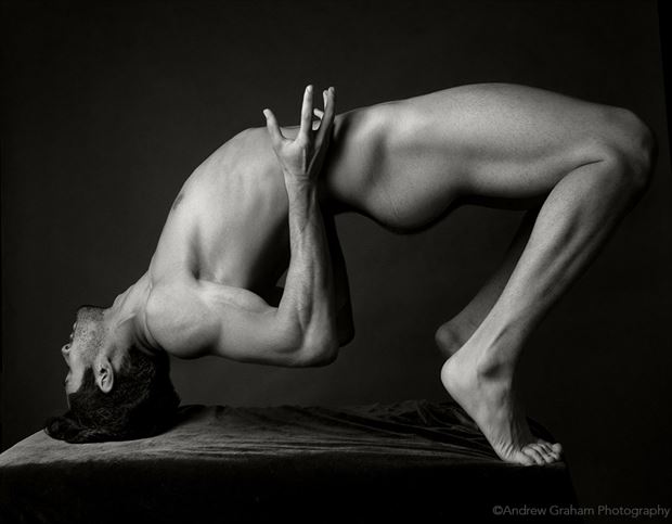 artistic nude implied nude artwork by model bruno kurai