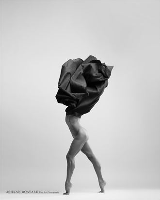 artistic nude implied nude artwork by model laetitia model