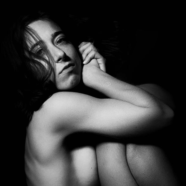artistic nude implied nude photo by photographer constantine lykiard