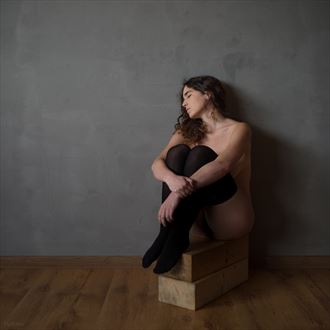 artistic nude lingerie photo by model chiara_kia