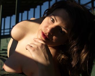 artistic nude natural light photo by model paige tova