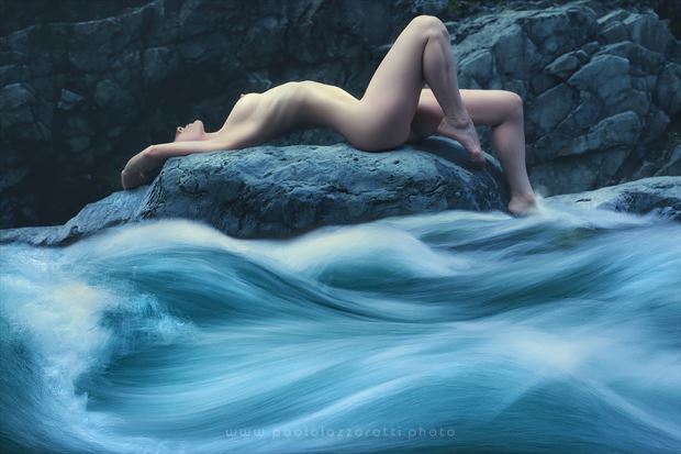artistic nude nature artwork by artist paolo lazzarotti