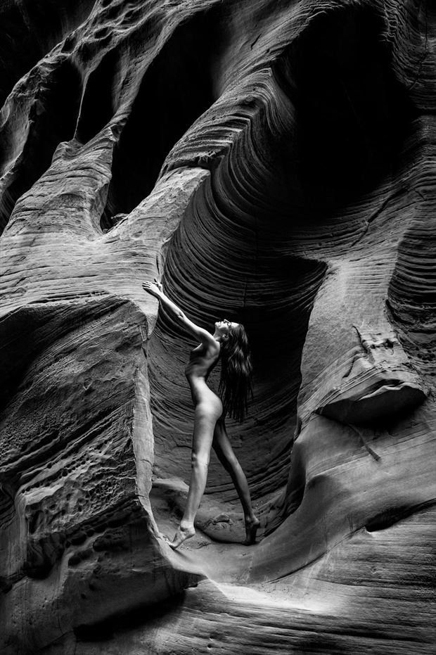 artistic nude nature artwork by model rebecca perry