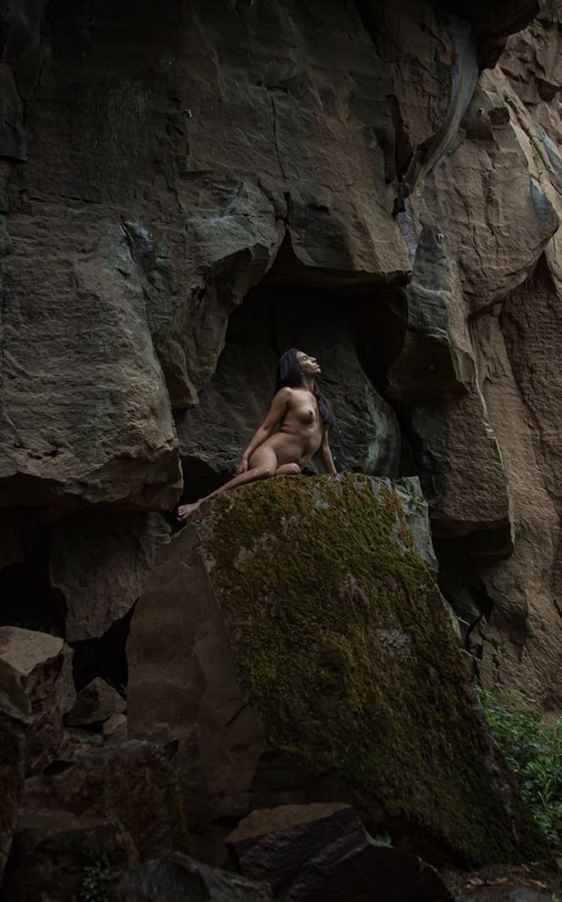 artistic nude nature artwork by model shortyy