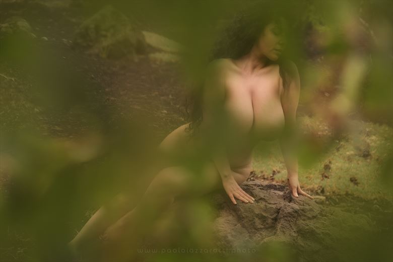artistic nude nature photo by artist paolo lazzarotti