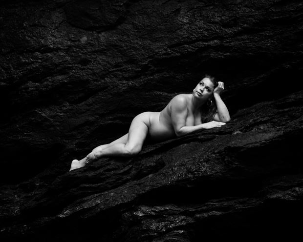 artistic nude nature photo by model angela mathis