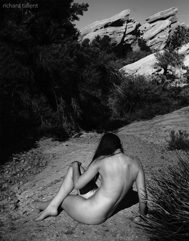 artistic nude nature photo by model becca briggs