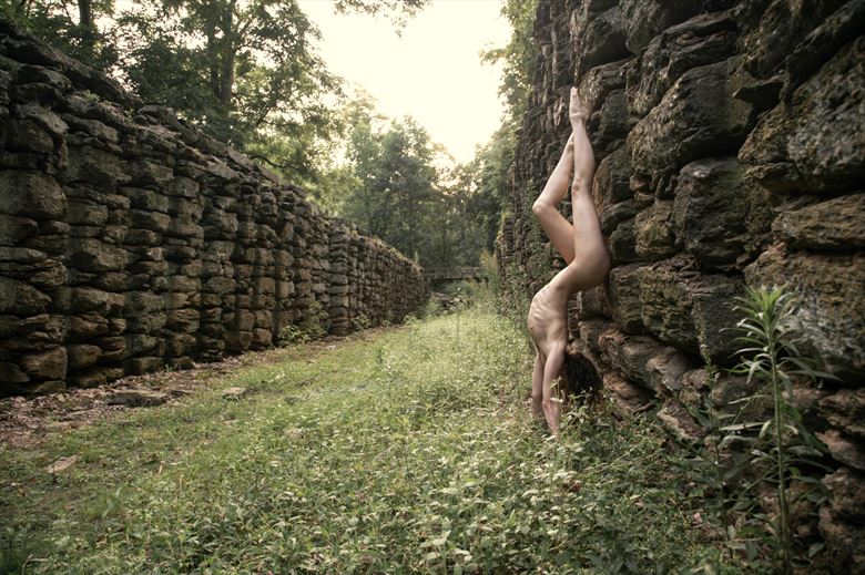 artistic nude nature photo by model beth mg