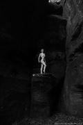 artistic nude nature photo by model copper penny
