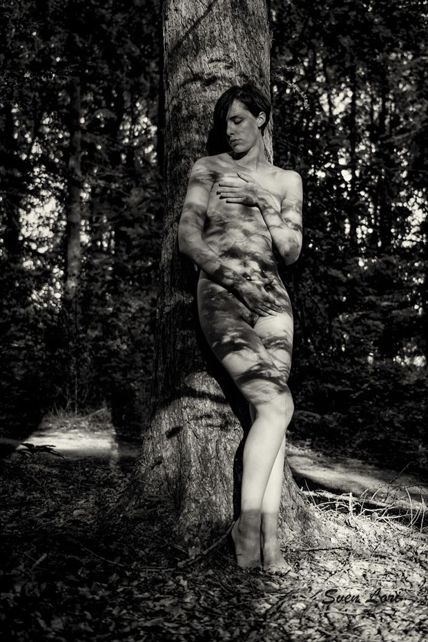 artistic nude nature photo by model ephebe glo