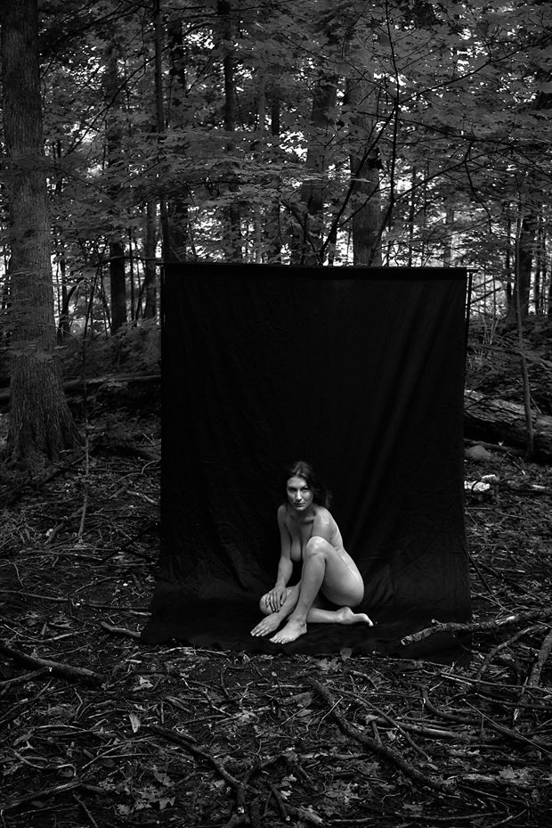 artistic nude nature photo by model erin elizabeth