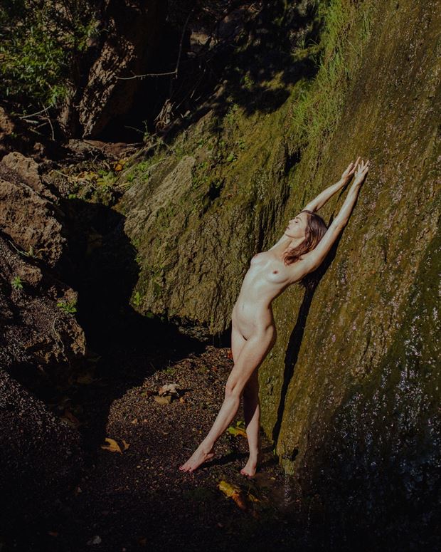 artistic nude nature photo by model helen troy